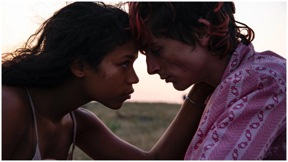 Taylor Russell et Timothee Chalamet dans Bones and All de Luca Guadagnino