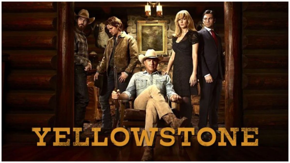 Bannière de la série Yellowstone de Taylor Sheridan