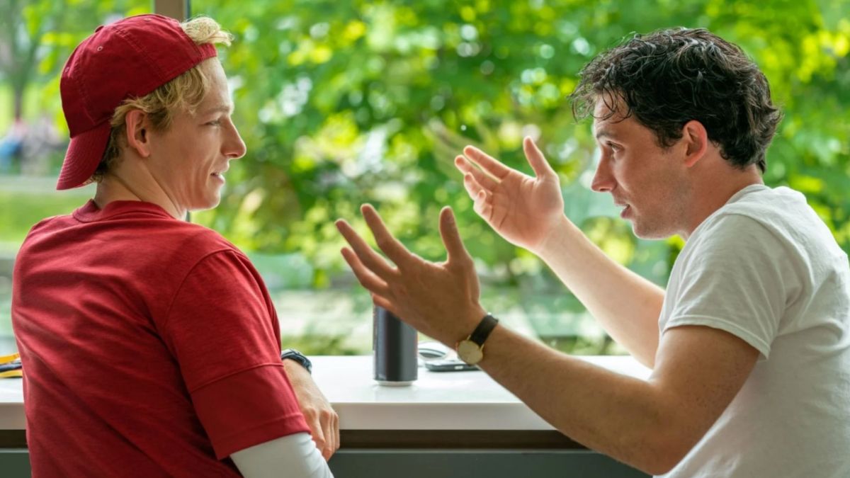 Acteurs Mike Faist et Josh O'Connor dans Challengers