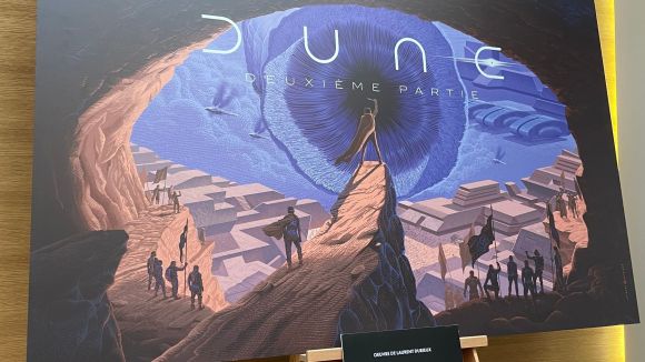 Affiche de Laurent Durieux pour Dune Deuxième Partie